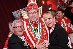 Prinzenempfang 2024-01-14 11  Prinz Matthias I. empfängt im Steinhof - Eine Schar von Sponsoren, Family and Friends, dem HDK-Förderkreis und Abordnungen der Stadt und Gesellschaften füllten den Saal des Kultur- und Bürgerzentrum Duisburg-Süd „Steinhof“ Huckingen. Ihnen wurde ein kleines, kurzweiliges Programm geboten. : DVPJ, Matthias I, Leonardo I., Prinz Karneval, Prinz, Prinzessin Milen aI., Hofmarschälle, Pagen, Paginnen, HDK, Duisburg, Karneval, Helau, Tollität, Event, Session 2023, Session 2024, HDK, Duisburg, Hauptausschuss