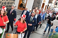 Teneriffa 2024-FEB 033  Zum guten Schluss.. - CARNAVAL - PUERTO DE LA CRUZ. Farbenprächtiger Ausklang einer kurzen, sensationellen Session 2023 / 2024 auf Teneriffa. : DVPJ, Matthias I, Leonardo I., Prinz Karneval, Prinz, Prinzessin Milen aI., Hofmarschälle, Pagen, Paginnen, HDK, Duisburg, Karneval, Helau, Tollität, Event, Session 2023, Session 2024, HDK, Duisburg, Hauptausschuss