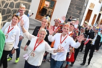 Teneriffa 2024-FEB 034  Zum guten Schluss.. - CARNAVAL - PUERTO DE LA CRUZ. Farbenprächtiger Ausklang einer kurzen, sensationellen Session 2023 / 2024 auf Teneriffa. : DVPJ, Matthias I, Leonardo I., Prinz Karneval, Prinz, Prinzessin Milen aI., Hofmarschälle, Pagen, Paginnen, HDK, Duisburg, Karneval, Helau, Tollität, Event, Session 2023, Session 2024, HDK, Duisburg, Hauptausschuss