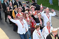 Teneriffa 2024-FEB 036  Zum guten Schluss.. - CARNAVAL - PUERTO DE LA CRUZ. Farbenprächtiger Ausklang einer kurzen, sensationellen Session 2023 / 2024 auf Teneriffa. : DVPJ, Matthias I, Leonardo I., Prinz Karneval, Prinz, Prinzessin Milen aI., Hofmarschälle, Pagen, Paginnen, HDK, Duisburg, Karneval, Helau, Tollität, Event, Session 2023, Session 2024, HDK, Duisburg, Hauptausschuss