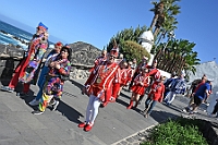 Teneriffa 2024-FEB 065  Zum guten Schluss.. - CARNAVAL - PUERTO DE LA CRUZ. Farbenprächtiger Ausklang einer kurzen, sensationellen Session 2023 / 2024 auf Teneriffa. : DVPJ, Matthias I, Leonardo I., Prinz Karneval, Prinz, Prinzessin Milen aI., Hofmarschälle, Pagen, Paginnen, HDK, Duisburg, Karneval, Helau, Tollität, Event, Session 2023, Session 2024, HDK, Duisburg, Hauptausschuss