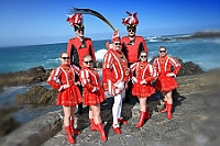 Teneriffa 2024-FEB 074  Zum guten Schluss.. - CARNAVAL - PUERTO DE LA CRUZ. Farbenprächtiger Ausklang einer kurzen, sensationellen Session 2023 / 2024 auf Teneriffa. : DVPJ, Matthias I, Leonardo I., Prinz Karneval, Prinz, Prinzessin Milen aI., Hofmarschälle, Pagen, Paginnen, HDK, Duisburg, Karneval, Helau, Tollität, Event, Session 2023, Session 2024, HDK, Duisburg, Hauptausschuss