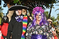 Teneriffa 2024-FEB 108  Zum guten Schluss.. - CARNAVAL - PUERTO DE LA CRUZ. Farbenprächtiger Ausklang einer kurzen, sensationellen Session 2023 / 2024 auf Teneriffa. : DVPJ, Matthias I, Leonardo I., Prinz Karneval, Prinz, Prinzessin Milen aI., Hofmarschälle, Pagen, Paginnen, HDK, Duisburg, Karneval, Helau, Tollität, Event, Session 2023, Session 2024, HDK, Duisburg, Hauptausschuss