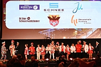 Kuerung 2025-01-18 108  Endlich Prinz Holger II. - Am Samstag 18. Januar 2025 war es endlich soweit. Kürung se. Tollität Prinz Holger II. Mit einem Gala-Abend in der ausverkauften Mercatorhalle in Duisburg. Ein stimmungsvoller Abend mit Show, Musik und Tanz.  Vorab präsentierte sich die Prinzencrew 2025 im WYNDHAM Hotel Duisburger Hof der Leibgarde se. Tollität, die Prinzengarde der Stadt Duisburg. : DVPJ, Holger II, Phil II., Prinz Karneval, Prinz, Prinzessin Mia I., Hofmarschälle, Page, Pagen, Paginnen, HDK, Duisburg, Karneval, Helau, Tollität, Event, Session 2024, Session 2025, HDK Duisburg, Hauptausschuss, Hauptausschuss Karneval Duisburg, Duisburg ist echt