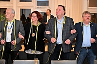 01 CDU Fraktion 2025-02-19 04  Mittwoch, 19. Februar - Jahrelang ist der Besuch der CDU Ratsfraktion im Rathaus Tradition. Genauso wie der dort verliehene „Wurstorden“. Zur vorgerückter Stunde wurde es dann leise. In Opgen-Rhein's "Zum Johanniter", in Walsum, hieß es zum 2.Mal,  „Flüstersitzung“, Veranstalter die Duisburger Prinzengarde. : DVPJ, Holger II, Phil II., Prinz Karneval, Prinz, Prinzessin Mia I., Hofmarschälle, Page, Pagen, Paginnen, HDK, Duisburg, Karneval, Helau, Tollität, Event, Session 2024, Session 2025, HDK Duisburg, Hauptausschuss, Hauptausschuss Karneval Duisburg, Duisburg ist echt