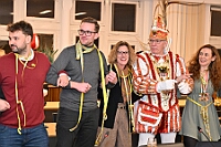 01 CDU Fraktion 2025-02-19 05  Mittwoch, 19. Februar - Jahrelang ist der Besuch der CDU Ratsfraktion im Rathaus Tradition. Genauso wie der dort verliehene „Wurstorden“. Zur vorgerückter Stunde wurde es dann leise. In Opgen-Rhein's "Zum Johanniter", in Walsum, hieß es zum 2.Mal,  „Flüstersitzung“, Veranstalter die Duisburger Prinzengarde. : DVPJ, Holger II, Phil II., Prinz Karneval, Prinz, Prinzessin Mia I., Hofmarschälle, Page, Pagen, Paginnen, HDK, Duisburg, Karneval, Helau, Tollität, Event, Session 2024, Session 2025, HDK Duisburg, Hauptausschuss, Hauptausschuss Karneval Duisburg, Duisburg ist echt