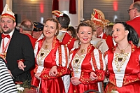 02 Prinzgar Fluesters 2025-02-19 06  Mittwoch, 19. Februar - Jahrelang ist der Besuch der CDU Ratsfraktion im Rathaus Tradition. Genauso wie der dort verliehene „Wurstorden“. Zur vorgerückter Stunde wurde es dann leise. In Opgen-Rhein's "Zum Johanniter", in Walsum, hieß es zum 2.Mal,  „Flüstersitzung“, Veranstalter die Duisburger Prinzengarde. : DVPJ, Holger II, Phil II., Prinz Karneval, Prinz, Prinzessin Mia I., Hofmarschälle, Page, Pagen, Paginnen, HDK, Duisburg, Karneval, Helau, Tollität, Event, Session 2024, Session 2025, HDK Duisburg, Hauptausschuss, Hauptausschuss Karneval Duisburg, Duisburg ist echt