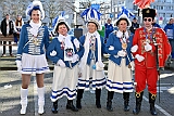Rosenmontag 2025-03-03 022  „Just Married“ und dann Rosenmontag - Ein ungewöhnlicher Start in den Rosenmontag. Im Standesamt geben sich vor OB Sören Link Lara und Chris Loosen das Ja-Wort. Dann Prinzenwecken vor dem IntercityHotel. Im Rathaus geht es weiter mit dem Prinzenfrühstück im Ratssaal. Prinz Holger II. und Hofmarschälle erhalten den „Stern“ und gehören jetzt zum „Club der alten Herrn“. Bei  Kaiserwetter dann der Umzug durch die Stadt. Bei der After-Zug-Party ist dann Schluss, die Crew werden nach einer erfolgreichen Session verabschiedet. : DVPJ, Holger II, Phil II., Prinz Karneval, Prinz, Prinzessin Mia I., Hofmarschälle, Page, Pagen, Paginnen, HDK, Duisburg, Karneval, Helau, Tollität, Event, Session 2024, Session 2025, HDK Duisburg, Hauptausschuss, Hauptausschuss Karneval Duisburg, Duisburg ist echt