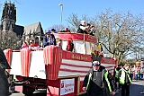 Rosenmontag 2025-03-03 089  „Just Married“ und dann Rosenmontag - Ein ungewöhnlicher Start in den Rosenmontag. Im Standesamt geben sich vor OB Sören Link Lara und Chris Loosen das Ja-Wort. Dann Prinzenwecken vor dem IntercityHotel. Im Rathaus geht es weiter mit dem Prinzenfrühstück im Ratssaal. Prinz Holger II. und Hofmarschälle erhalten den „Stern“ und gehören jetzt zum „Club der alten Herrn“. Bei  Kaiserwetter dann der Umzug durch die Stadt. Bei der After-Zug-Party ist dann Schluss, die Crew werden nach einer erfolgreichen Session verabschiedet. : DVPJ, Holger II, Phil II., Prinz Karneval, Prinz, Prinzessin Mia I., Hofmarschälle, Page, Pagen, Paginnen, HDK, Duisburg, Karneval, Helau, Tollität, Event, Session 2024, Session 2025, HDK Duisburg, Hauptausschuss, Hauptausschuss Karneval Duisburg, Duisburg ist echt