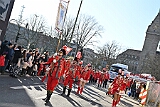 Rosenmontag 2025-03-03 124  „Just Married“ und dann Rosenmontag - Ein ungewöhnlicher Start in den Rosenmontag. Im Standesamt geben sich vor OB Sören Link Lara und Chris Loosen das Ja-Wort. Dann Prinzenwecken vor dem IntercityHotel. Im Rathaus geht es weiter mit dem Prinzenfrühstück im Ratssaal. Prinz Holger II. und Hofmarschälle erhalten den „Stern“ und gehören jetzt zum „Club der alten Herrn“. Bei  Kaiserwetter dann der Umzug durch die Stadt. Bei der After-Zug-Party ist dann Schluss, die Crew werden nach einer erfolgreichen Session verabschiedet. : DVPJ, Holger II, Phil II., Prinz Karneval, Prinz, Prinzessin Mia I., Hofmarschälle, Page, Pagen, Paginnen, HDK, Duisburg, Karneval, Helau, Tollität, Event, Session 2024, Session 2025, HDK Duisburg, Hauptausschuss, Hauptausschuss Karneval Duisburg, Duisburg ist echt